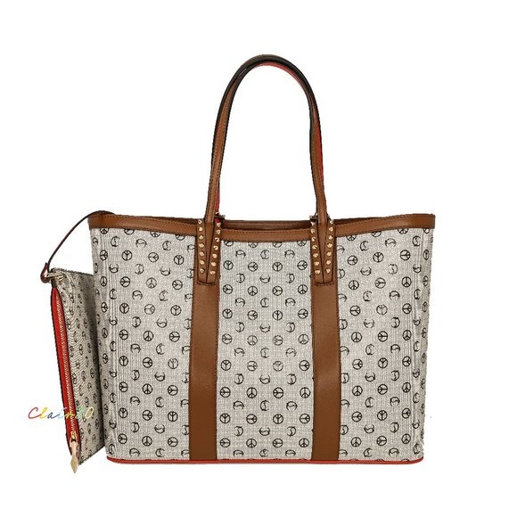 Christian Louboutin Handbags - Christian Louboutin Large Cabata Loile Endt Peace N Love Tote